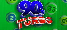 Do you fancy a traditional style of Video Bingo?<br/>
Then you are in the correct game! Play with up to 4 cards, plus 3 extra goodies and 4 possible prizes per card.<br/>
In the 90's Turbo could play with 0.10; 0.25; 0.50 cents and you get much more than you can imagine.<br/>
Click on the turbo and see how fast the 90 balls appear for you and find out your prize quickly!<br/>
Good luck!