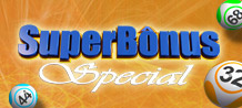 Lots of fun and excitement await you here. Free spins, extra balls, extra prizes, double wins! Super attractive with its special Bonuses! Easy to understand and play, what's hard is wanting to stop. Everything you ever dreamed of in a Video Bingo game you can find at Super Bonus Special. With every double line, you get two free spins with extra double payouts!<br/>
<br/>
Hold your heart, because you will live a lot of emotion!!